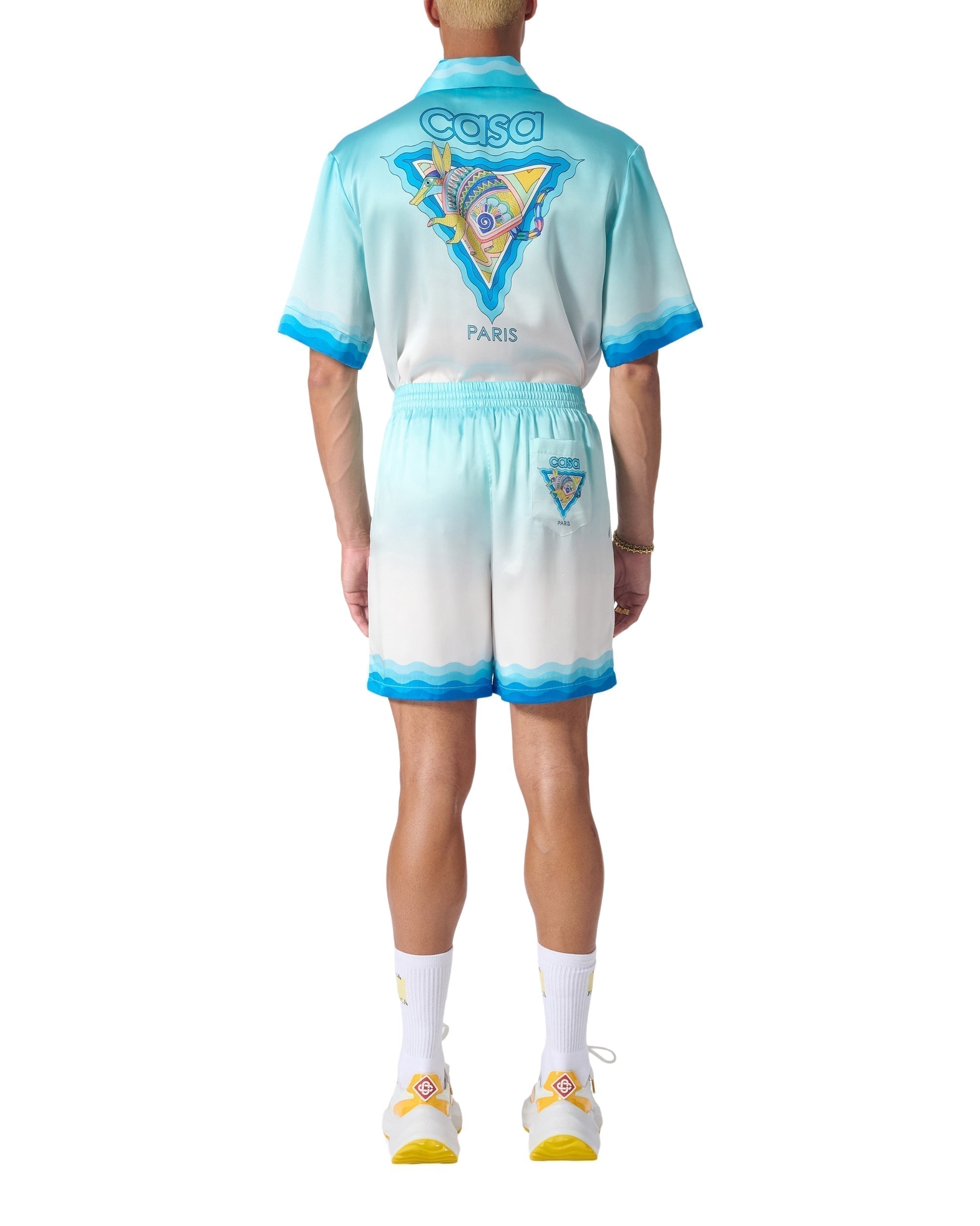 Chemise en soie Tatou Alebrije