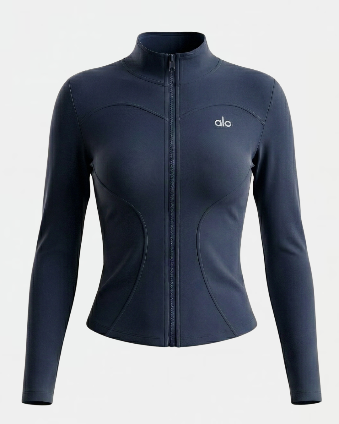 Gilet ajusté bleu