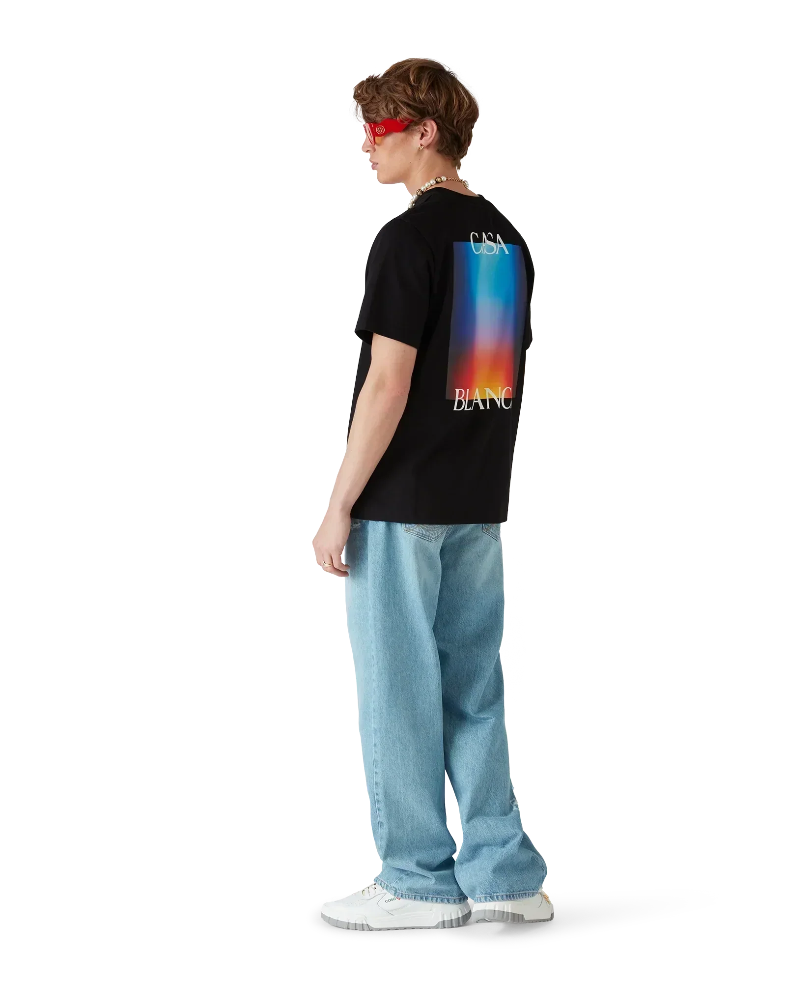 Gradient Casa Logo T-Shirt - casablanca