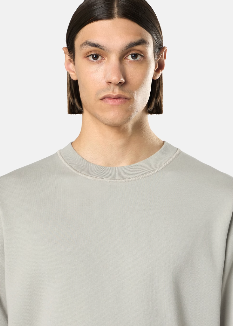PULL COTON GRIS STONE
