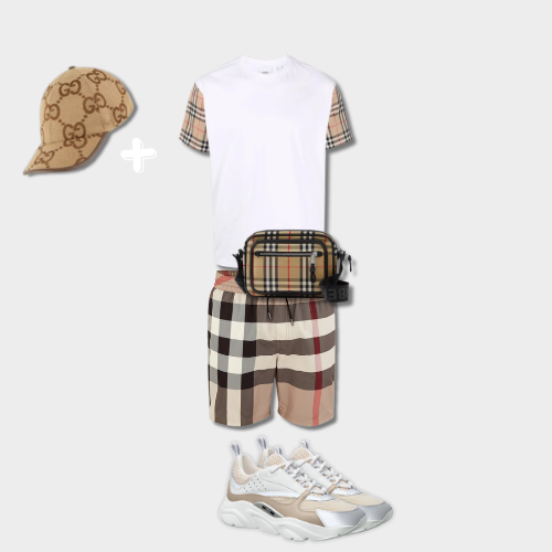 Tenue Burb°rry + Casquette Offerte