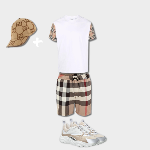 Tenue Burb°rry + Casquette Offerte