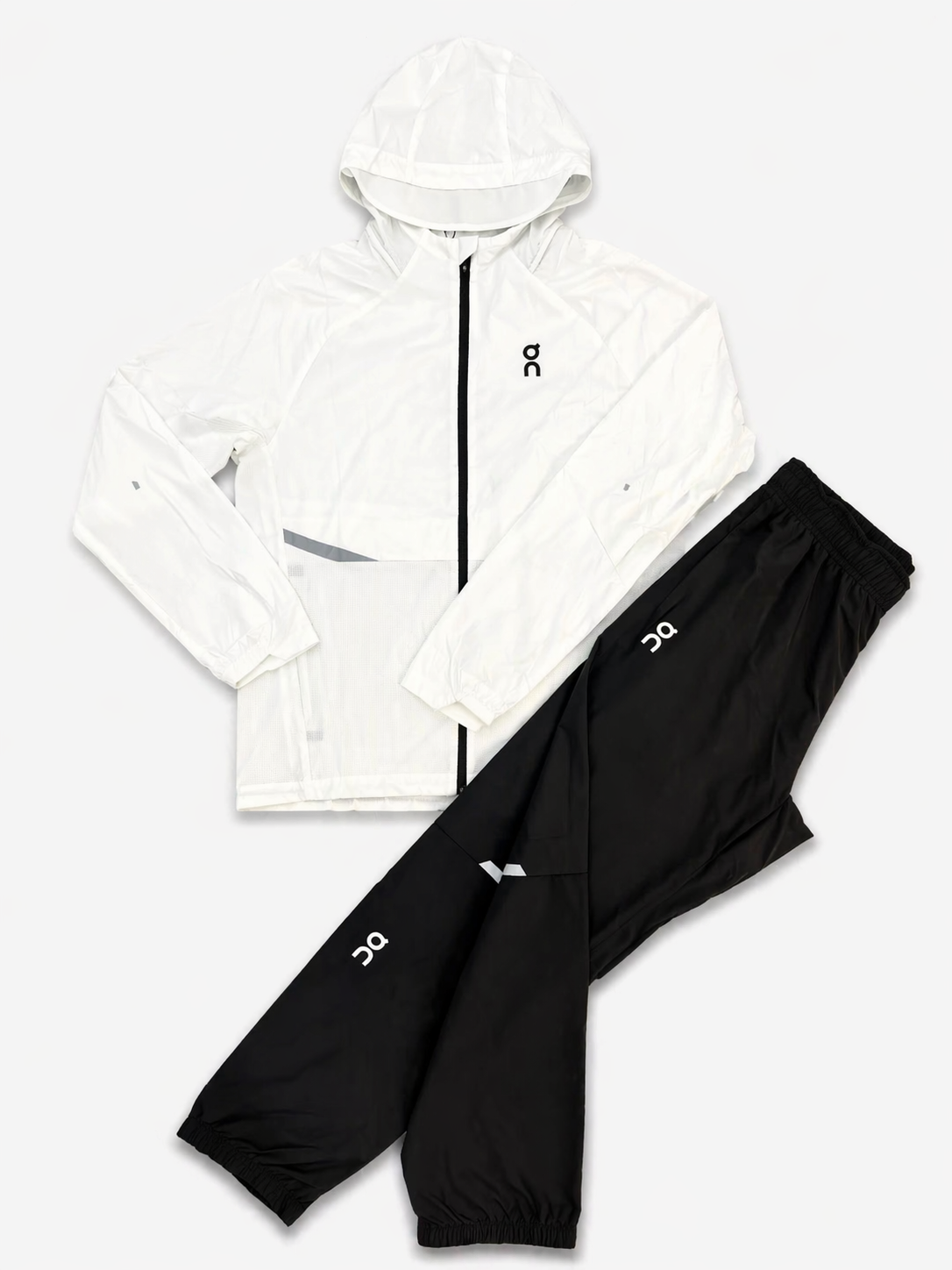 Cloud Black and White Hoodie Tracksuit