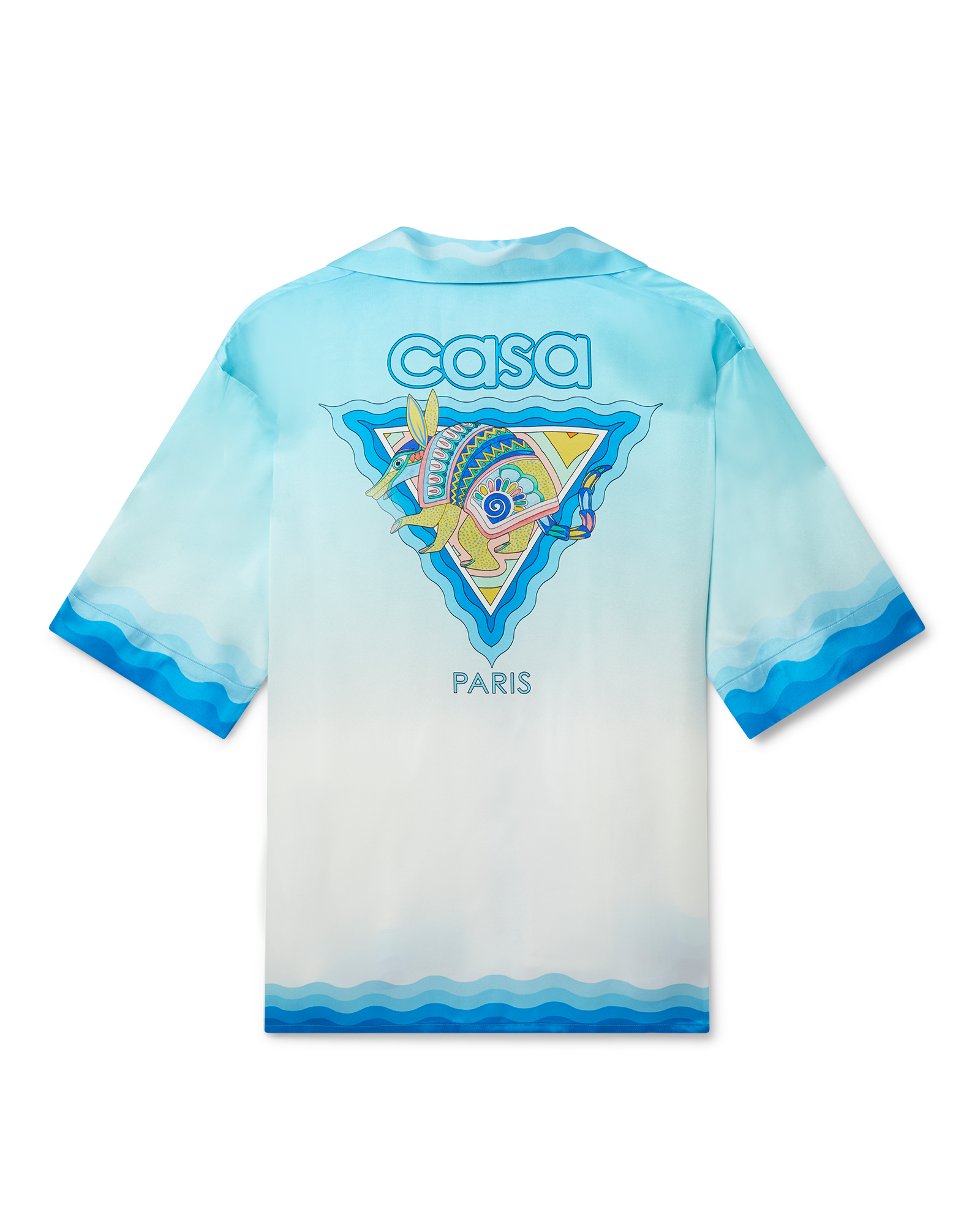 Chemise en soie Tatou Alebrije