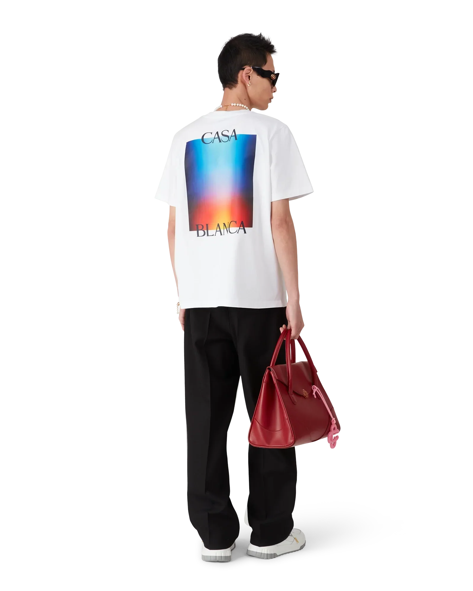 T-shirt à logo Gradient Casa - casablanca (2)