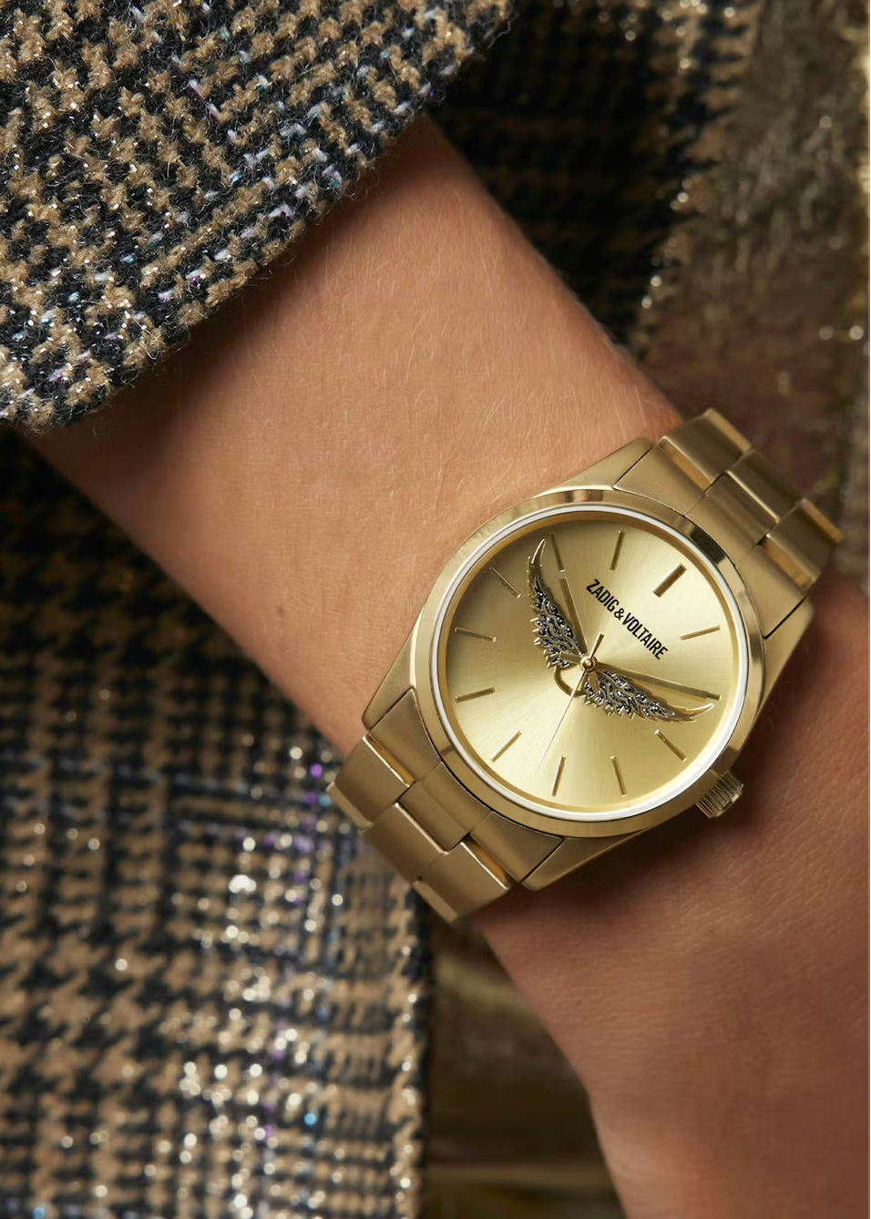 Montre dorée