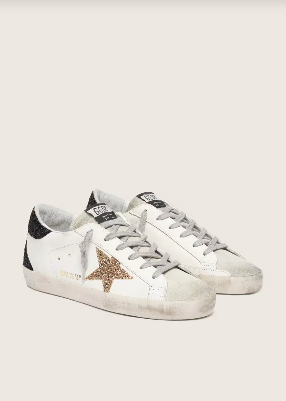 Super-Star paillettes dorées et noires