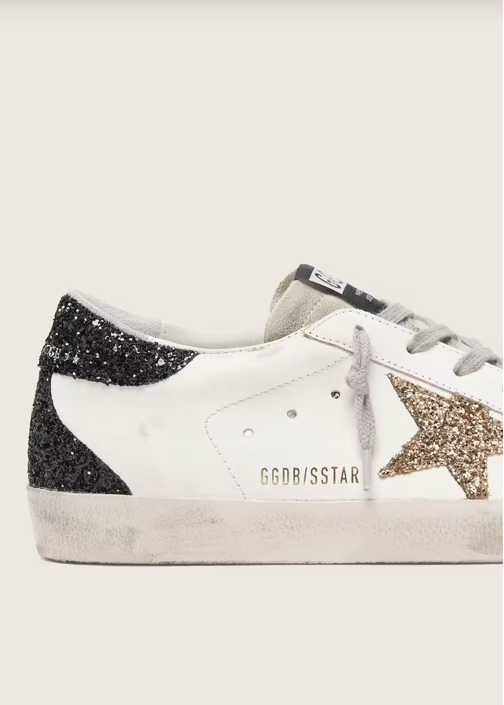 Super-Star paillettes dorées et noires
