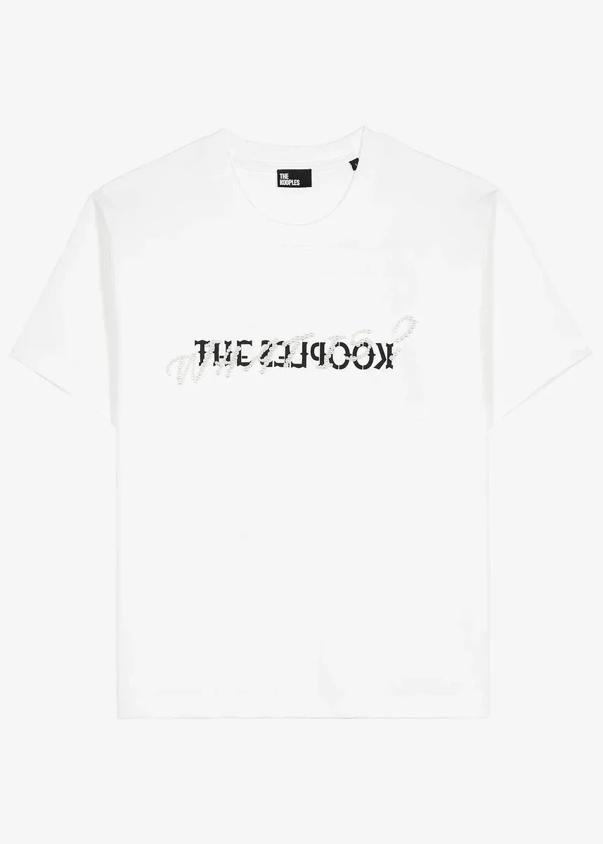 T-shirt Qu'est-ce que Blanc